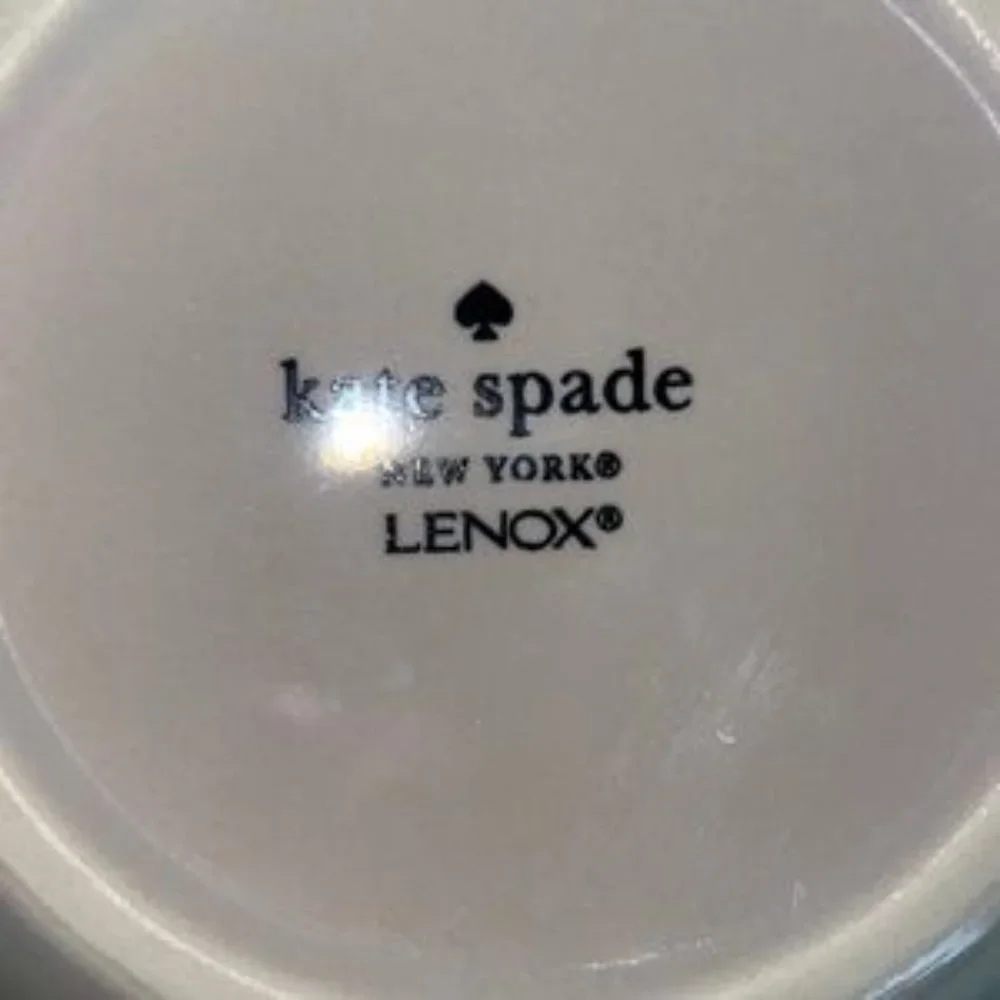 Kate Spade Scultped Stripe Bowls